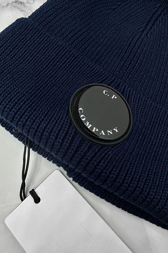 Шапка C.P. Company Single Lens - Navy
