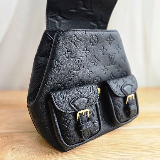 Кожаный рюкзак Louis Vuitton Monogram Empreinte 22x22 - Black