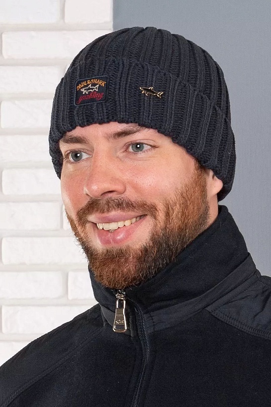 Шапка Paul & Shark logo-badge - Navy