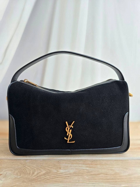 Замшевая сумка Yves Saint Laurent 29x18 см