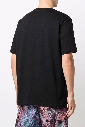 Мужская чёрная футболка MSGM   