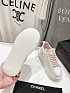 Женские кожаные кроссовки Chanel