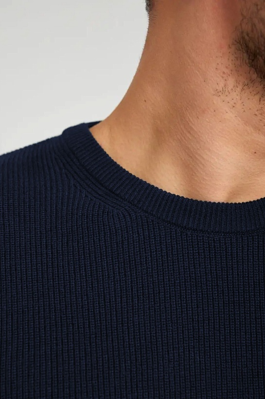 Мужской тёмно-синий джемпер Paul & Shark