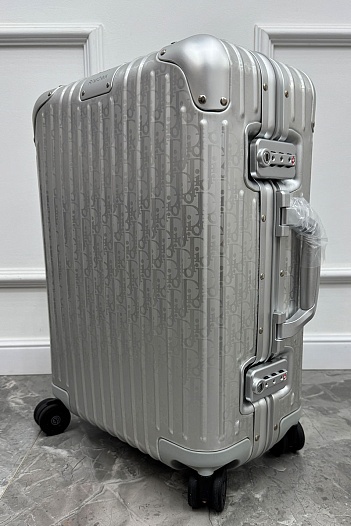 Чемодан Rimowa x Dior Aluminum S Premium 53x37x22 см   
