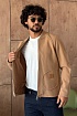 Мужской бежевый бомбер Marque Louis Vuitton Deposée