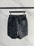 Мужские чёрные шорты Chrome Hearts premium