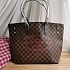 Женская кожаная сумка Louis Vuitton Neverfull Articles de Voyage 45x31 см (2 расцветки)