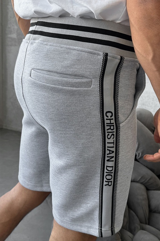 Мужские шорты Christian Dior - Grey