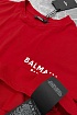 Женская футболка Balmain Paris - Red