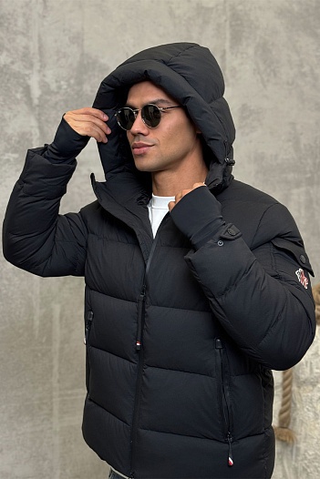 Мужской пуховик Moncler Grenoble - Black   