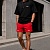 Мужские красные шорты Off-White