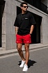Мужские красные шорты Off-White