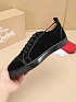 Замшевые кроссовки Christian Louboutin Louis Junior