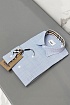 Классическая мужская рубашка Burberry TB - Blue / White