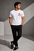 Мужская белая футболка Etro Pegasus logo