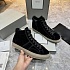 Замшевые кроссовки с мехом Tom Ford high-top - Black