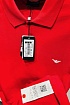 Красное поло Emporio Armani logo-embroidered