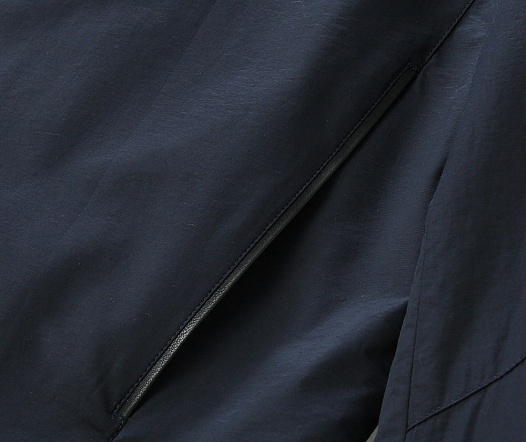 Мужская тёмно-синяя ветровка Zegna   