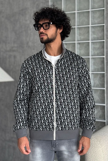 Мужская двусторонняя куртка Dior Oblique jacquard   