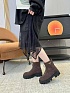 Женские замшевые сапоги Prada
