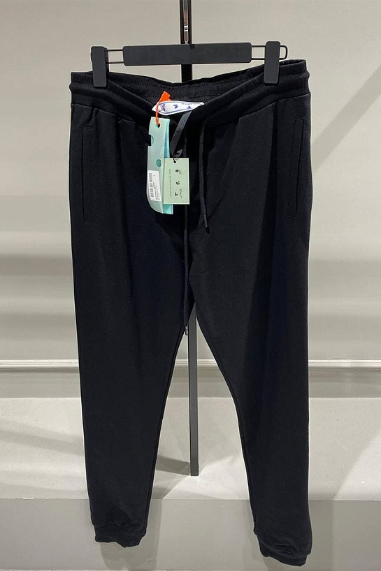 Мужские штаны Off-White "Caravaggio Print" - Black