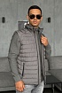 Мужской жилет Emporio Armani 7 серо-бежевого цвета