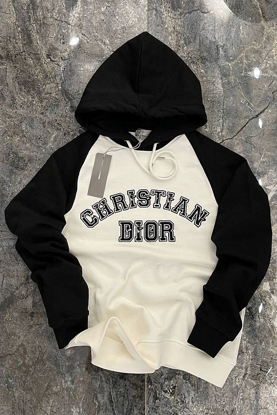 Мужское худи Dior x Kenny Scharf Crossover colorblock