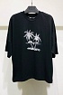 Оверсайз футболка Palm Angels "Sunset Palms" - Black
