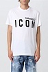 Мужская футболка Dsquared2 "ICON" - White