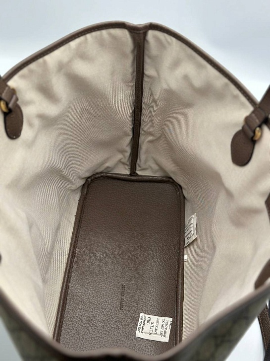 Женская кожаная сумка Gucci Ophidia GG 45x27x38 см