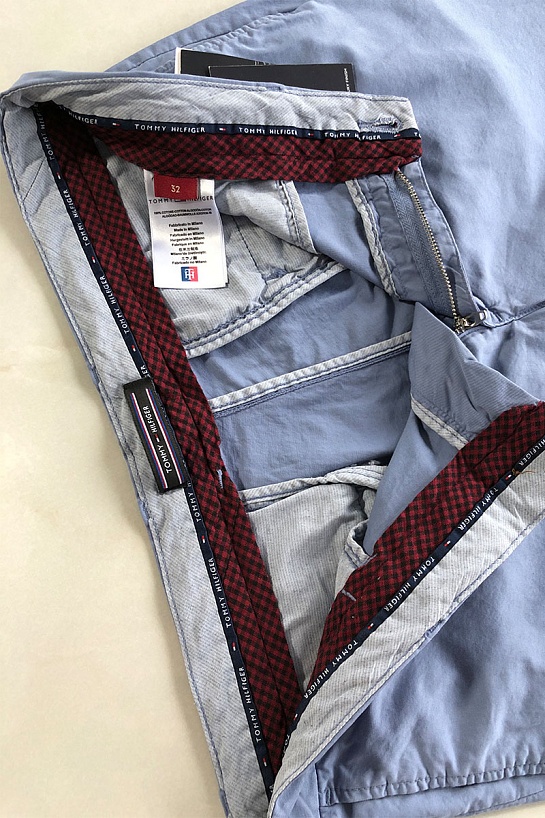 Мужские голубые шорты Tommy Hilfiger