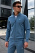 Кофта на молнии Armani Exchange logo-patch - Blue