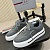 Комбинированные кроссовки Prada logo-plaque - Grey