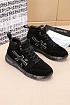 Замшевые кроссовки с мехом Premiata high-top - Black