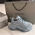 Женские кроссовки Balenciaga Triple S Premium - Grey