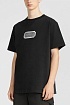 Чёрная футболка Christian Dior Couture logo-embroidered