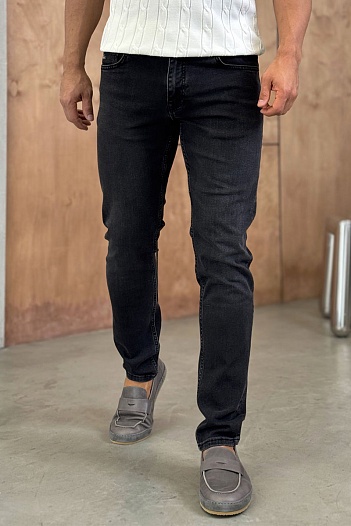 Мужские чёрные джинсы Lacoste   