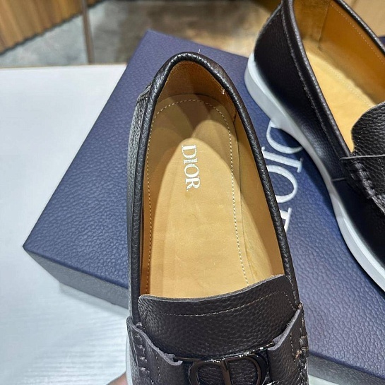 Мужские кожаные лоферы Dior