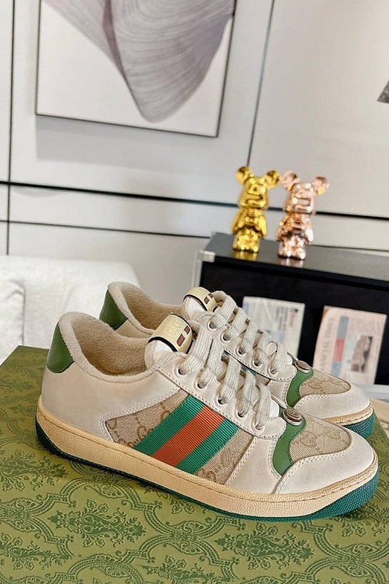 Женские кроссовки Gucci GG Screener Premium