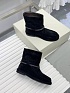 Женские замшевые сапоги Brunello Cucinelli premium - Black