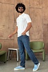 Мужские синие джинсы Hugo Boss relaxed fit