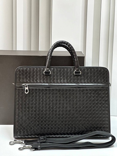 Кожаный портфель Bottega Veneta Premium 40x29x7 см   