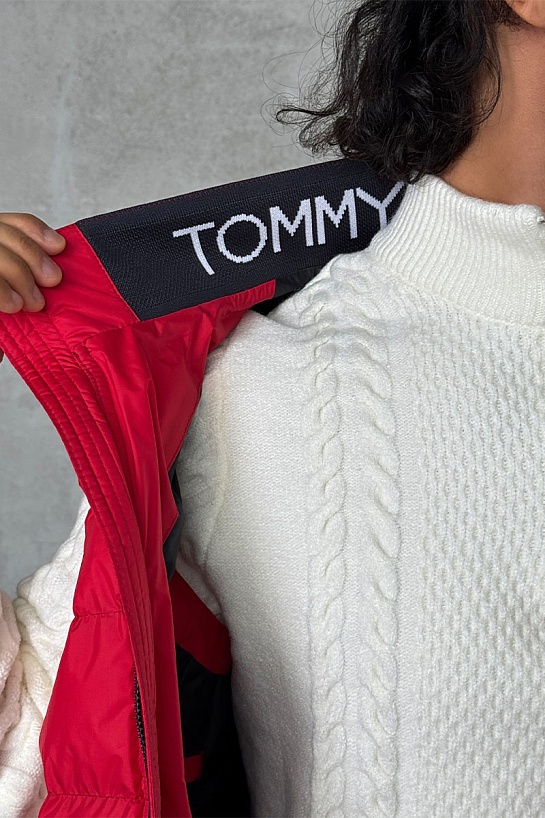 Мужской красный жилет Tommy Hilfiger