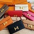 Кожаная сумка-клатч Hermes 21x11 см (7 расцветок)