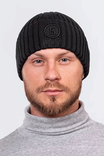 Шапка Bogner logo-embroidered - Black   