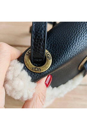 Женская сумка UGG Heritage Mini 20x15 см - Black   