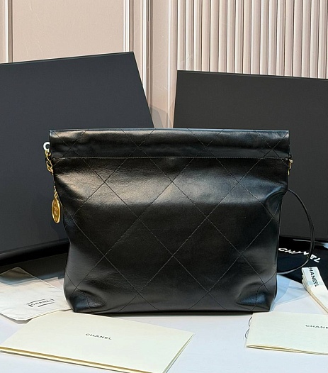 Кожаная сумка Chanel 22 premium 35x37x7 см   