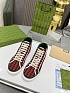 Мужские кроссовки Gucci Tennis 1977 high-top - Red