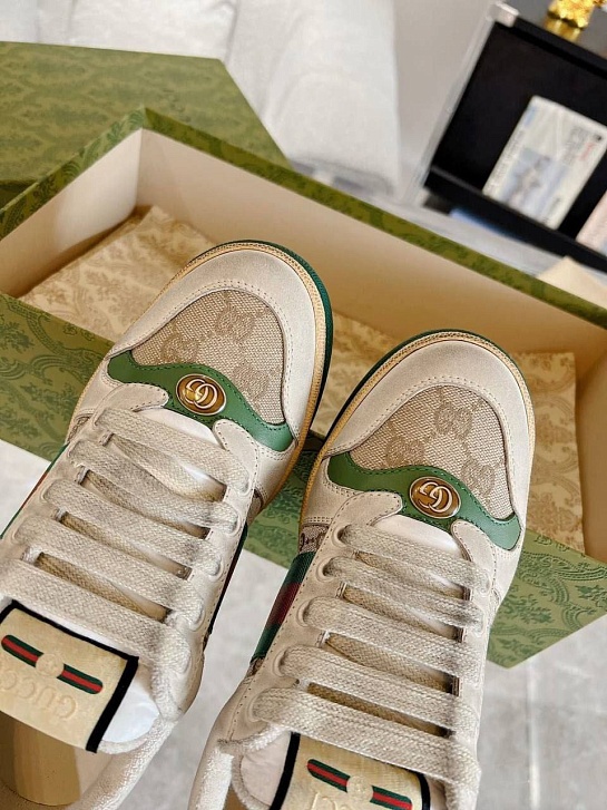 Женские кроссовки Gucci GG Screener premium