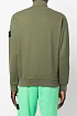 Кофта зелёного цвета Stone Island Zip-Up Compass-patch